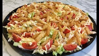 Праздничный Салат "Хрустящий" Просто, Быстро и Очень Вкусно! / Новогодний Салат 2020 / Crispy Salad Праздничный Салат "Хрустящий" Просто, Быстро и Очень Вкусно! / Новогодний Салат 2020 / Crispy Salad