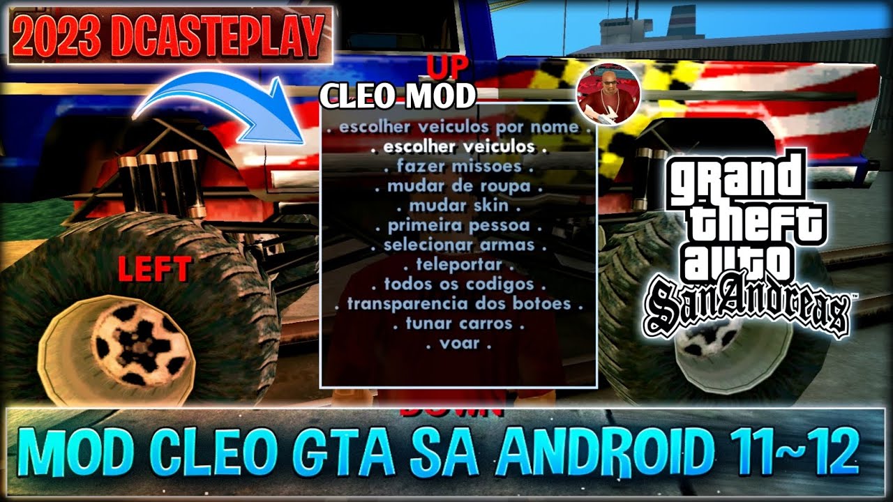 MOD CLEO GTA SAN ANDREAS PARA TODOS ANDROID 2023 