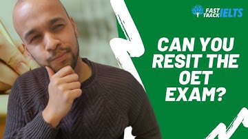 Can You Resit OET? (If You FAIL The Exam)