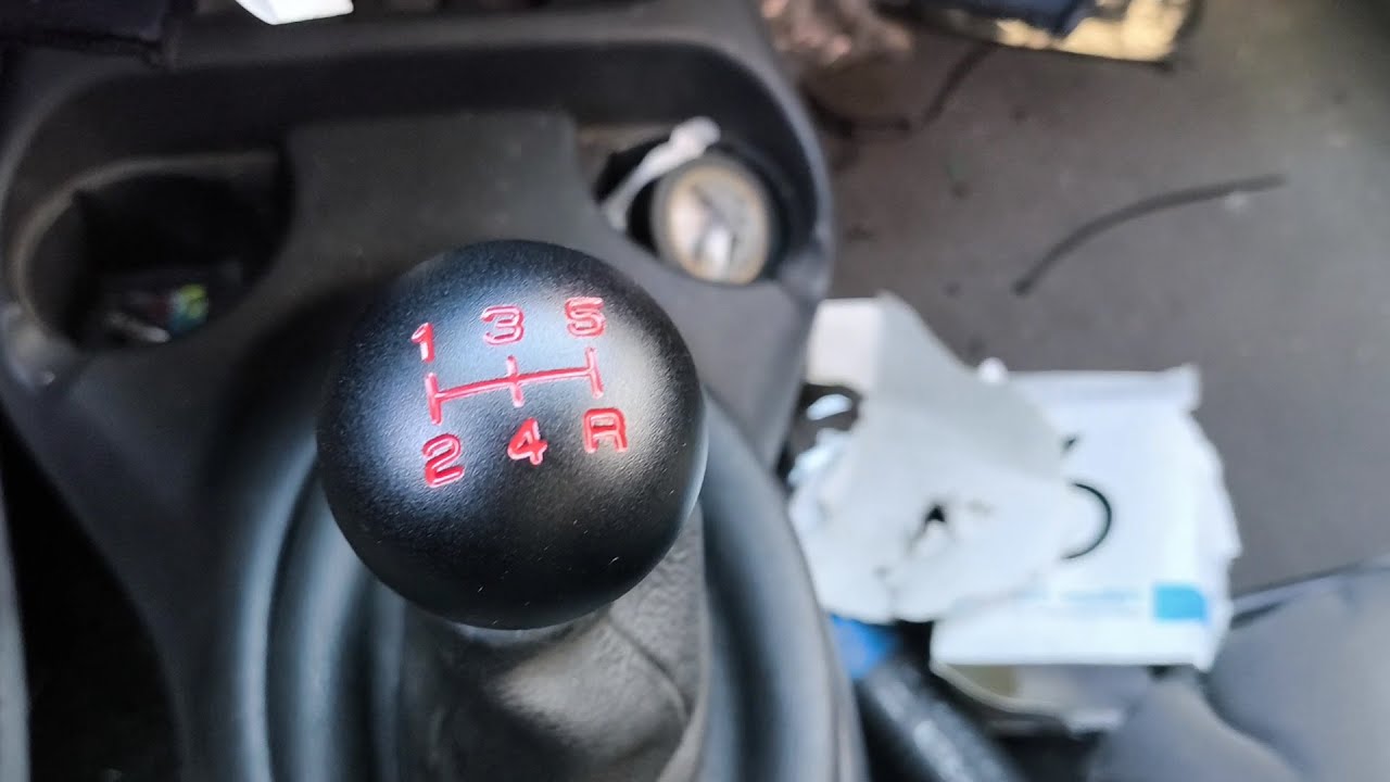 Instalación de palanca pomo universal velocidades neon dodge universal tipo srt