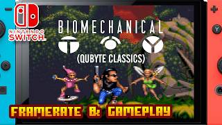 Biomechanical Toy (QUByte Classics) - (Nintendo Switch 1) - Framerate & Gameplay - 4K