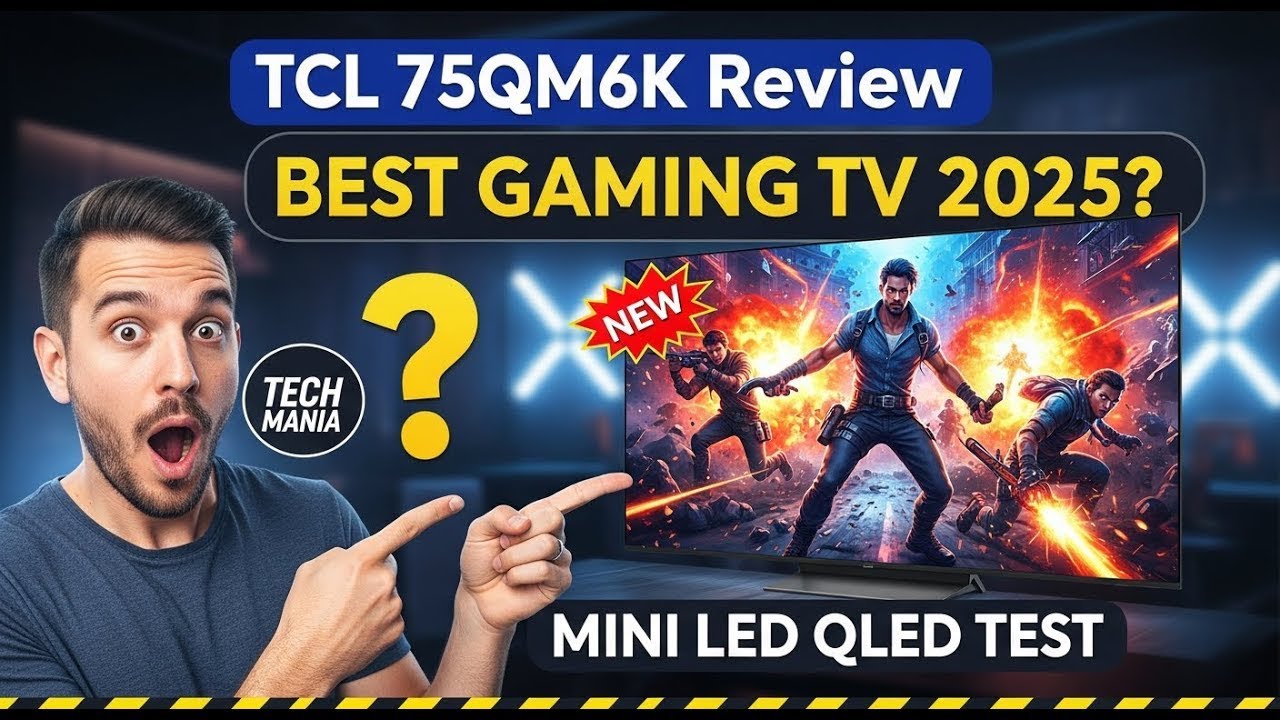 Обзор 75-дюймового мини-LED QLED-телевизора TCL QM6K (2025) | Игровой монстр с частотой обновлени...