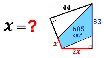 Can you calculate the X value? | (Justify your answer) | #math #maths | #geometry