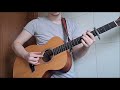 Take on me  aha acousticinstrumental fingerstyle guitar cover