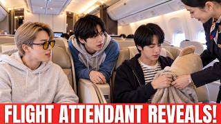 Which BTS Member Gets SPOILED the MOST on Flights A Flight Attendant’s Answer SHOCKED ARMY!