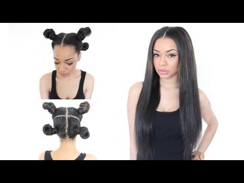 The Vixen Sew In With Various Hair Styles Youtube