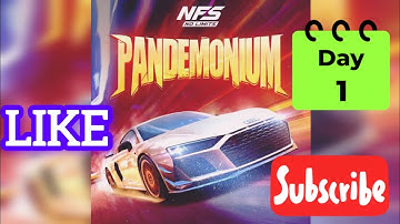 l NFS No Limits live event Pandemonium l DAY 1 #fullgameplay #nfsnolimit #nfsnl #speedracing #cars 