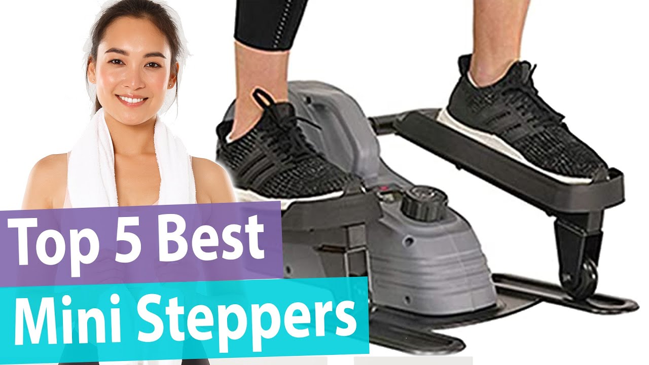 bubbacare Tohoyard Steppers for Exercise, Mini Stepper with LcD Monitor,  Quiet Fitness Stepper with Resistance Bands, gym Stair Stepper fo