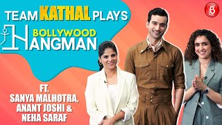 Bollywood Hangman Challenge ft. Sanya Malhotra, Anant Joshi & Neha Saraf | Kathal screenshot 3
