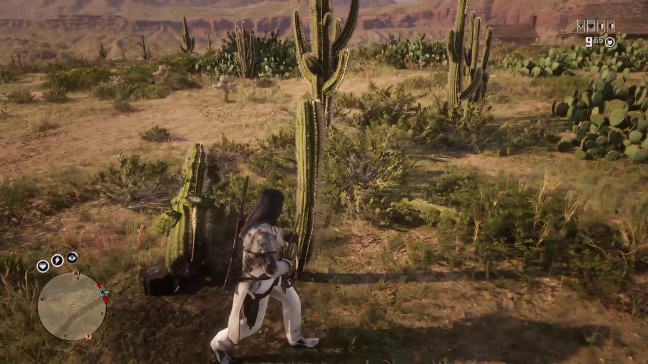 Red Dead Redemption 2 strange cactus - YouTube
