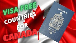 ✅2023 VisaFree Countries For Canadian Passport Holders✅