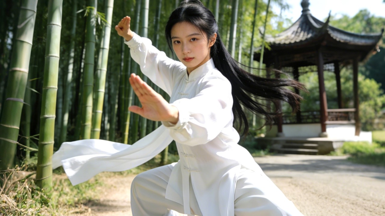 कमज़ोर दिखने वाली लड़की निकली ताई ची की माहिर, सब हैरान!