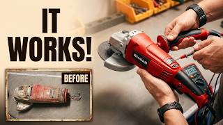 This Einhell grinder nearly defeated me!