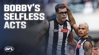 Bobby’s selfless acts, Crows left fuming