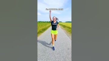 I’M RUNNING AGAIN ❤️ I missed running a lot 🥹🏃🏻‍♀️ #sport #running #motivation