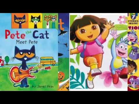 MERGED - Pete The Cat and Dora The Explorer Shake It - YouTube