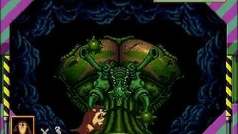Taz - Escape From Mars (Sega Genesis) Playthrough - Mars