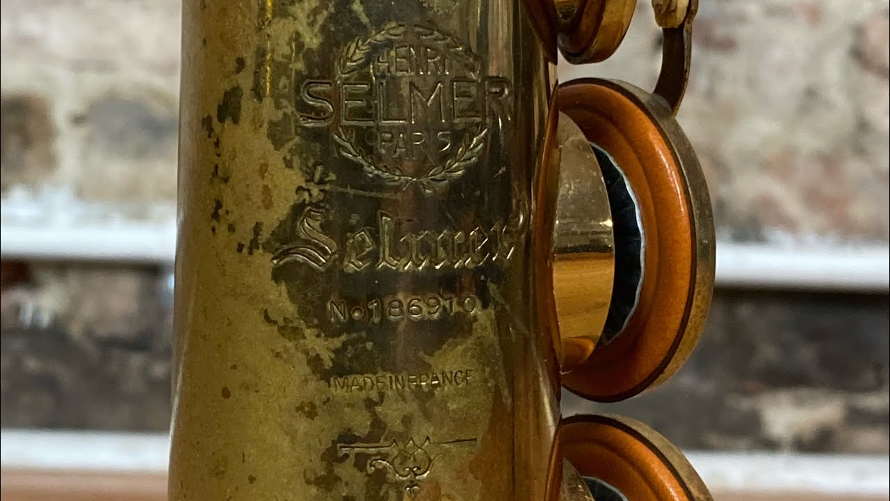 France Selmer Mark6 ソプラノサックス s.n.18xxxx（H.SELMER MARK VI 
