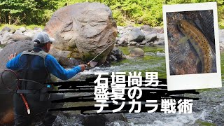 【石垣尚男】盛夏のテンカラ戦術【岐阜県庄川水系】