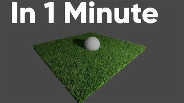 create a golf ball in 1 minute in Blender Tutorial