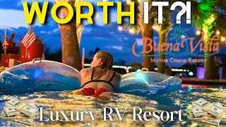 Visiting Our First LUXURY RV Resort! (Orange Beach, AL) Buena Vista Motor Coach Resort