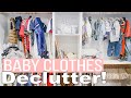 Putting Away Baby Clothes | Baby Clothes Declutter
