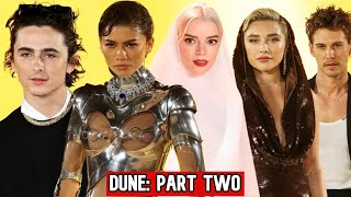 Interesting style of Anya Taylor-Joy and Zendaya | DUNE 2 Cast Interviews Get Spicy