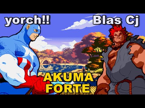 Akuma Sinistro - Marvel Super Heroes vs Street Fighter.