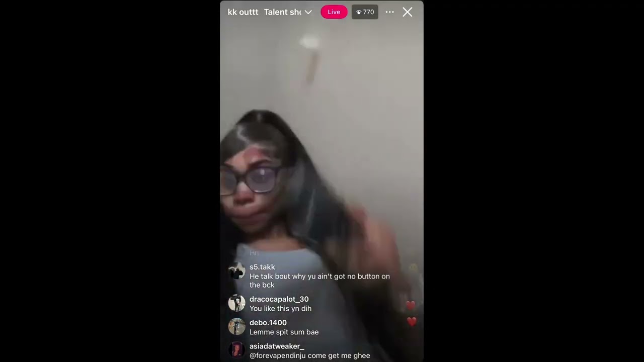 G Ravon on live with some supporters ￼￼￼