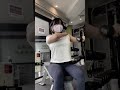 ぽっちゃりトレーニー　ポップアップ前の肩トレ！