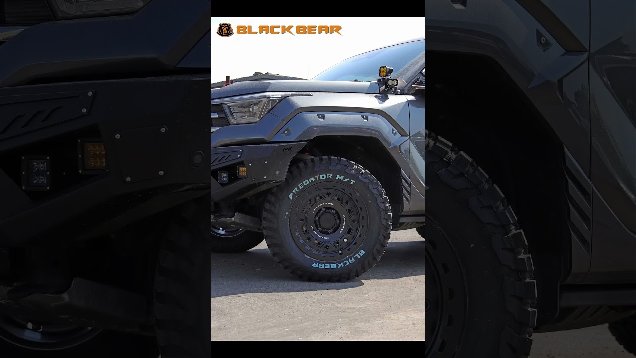 Black Bear Era Forged Wheels: Fits multiple SUV models, for a bold look after installation. 