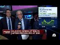 Klaviyo shares open at $36.75 in NYSE debut