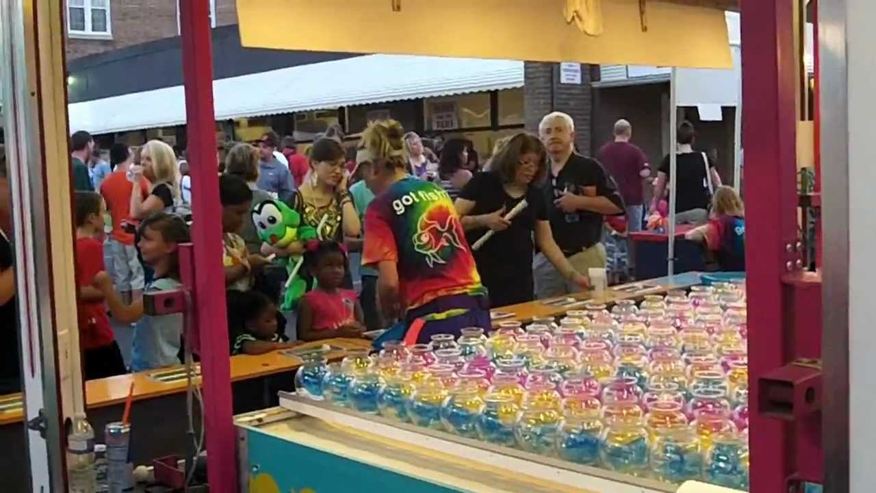 Ping Pong Ball game Glen Burnie Carnival YouTube