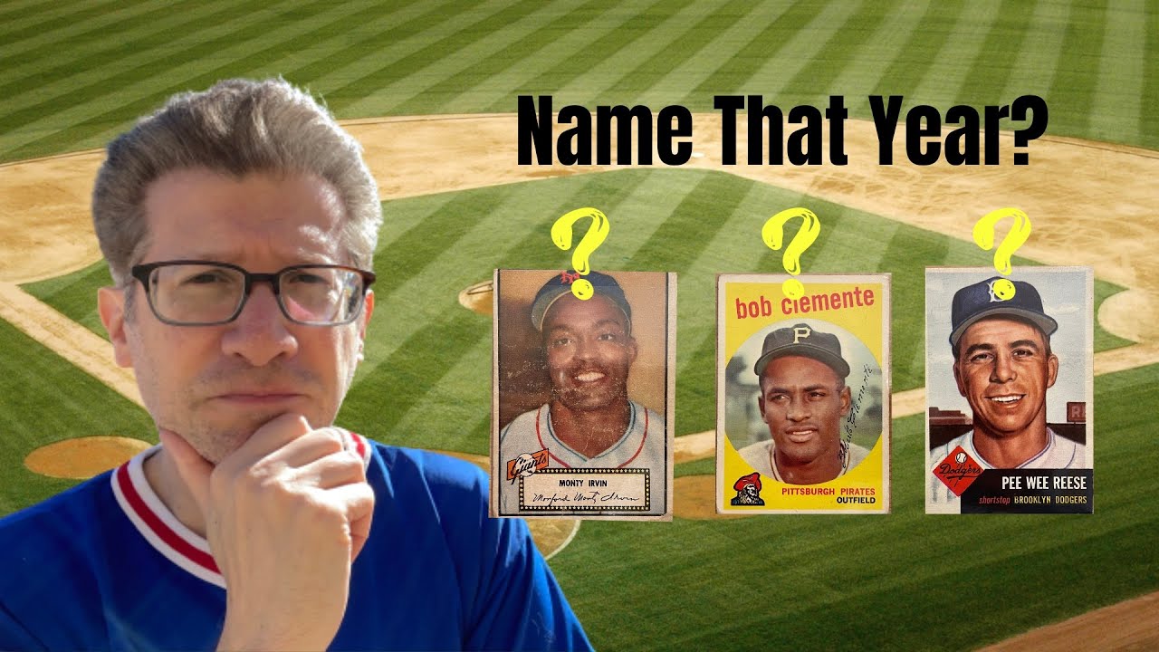 WHAT DO BASEBALL CARDS FROM THE 1950s LOOK LIKE? Let's Play a Game 