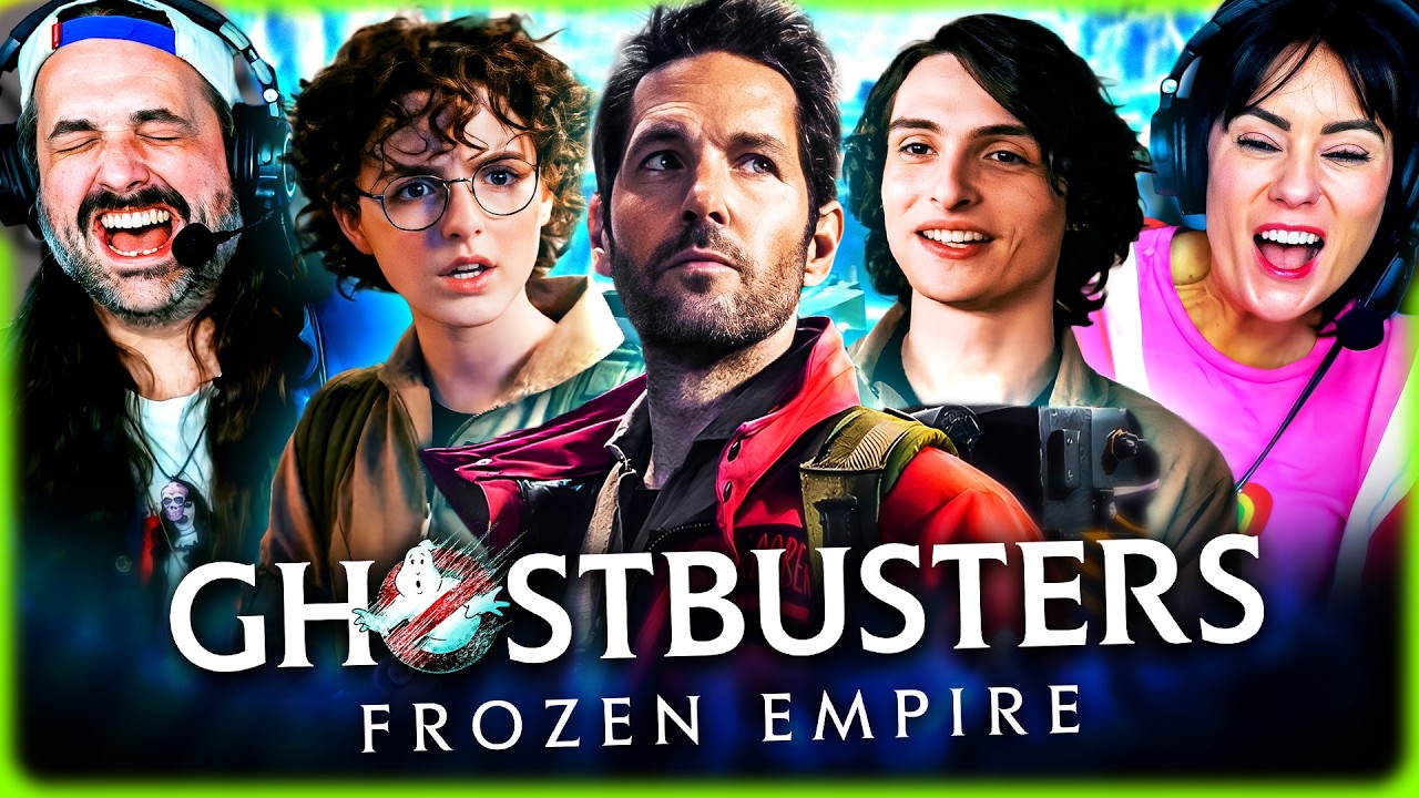 GHOSTBUSTERS: FROZEN EMPIRE (2024) IS ACTUALLY... PRETTY COOL!! MOVIE REACTION!! Finn Wolfhard