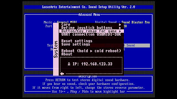 MiSTer - ao486 20180617 - TIE Fighter with Midi Output Test