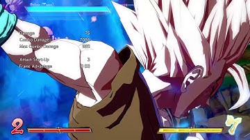 [DBS]Broly 100% combo (No Sparking)