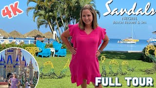 Sandals Negril Complete Resort Tour & Walkthrough  4K  Jamaica AllInclusive