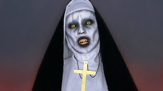 VALAK MAKEUP TUTORIAL | THE NUN HALLOWEEN MAKEUP