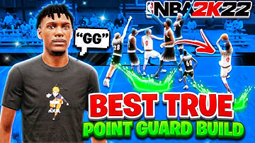 Best True PG Build On NBA 2K22 Next Gen