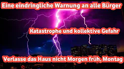Eine sehr ernste und dringende Warnung an alle Bürger ab morgen früh, Montag thumbnail