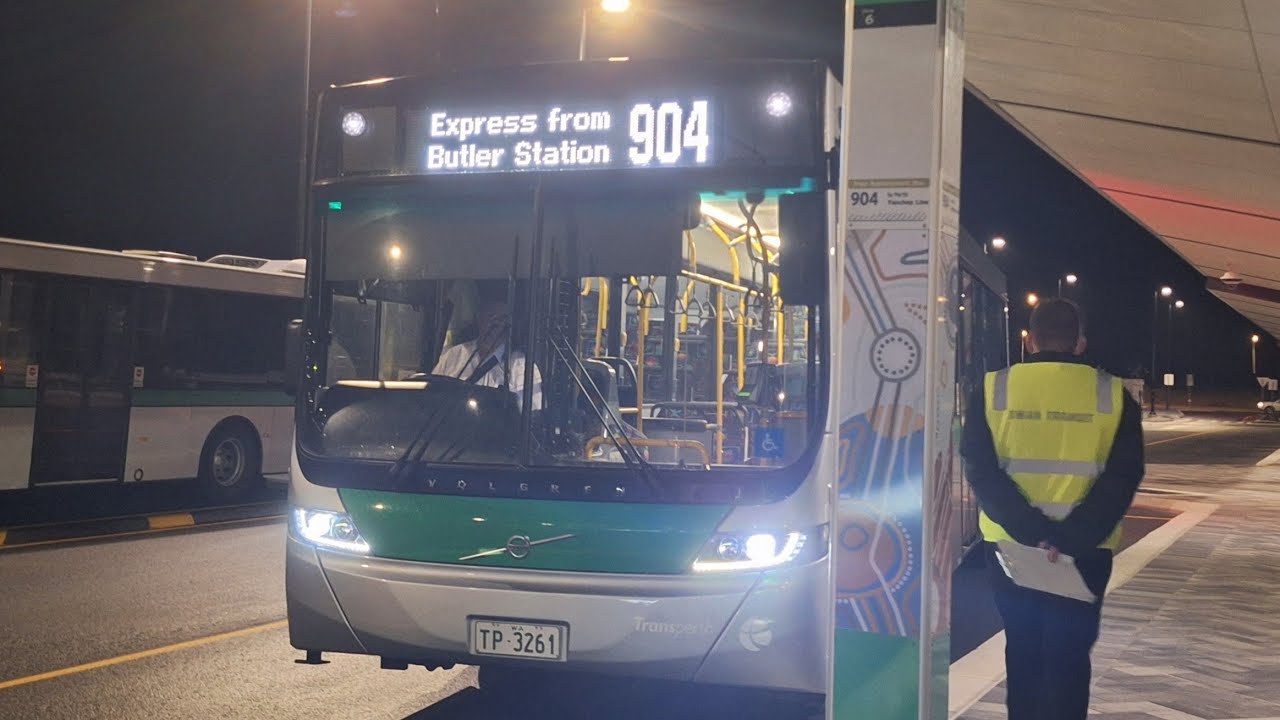 [490 Partial Revive] Transperth Bus Route No. 904 (TP3261) Yanchep ...