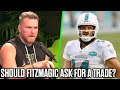 Pat McAfee Talks If Ryan Fitzpatrick Should Ask For A Trade