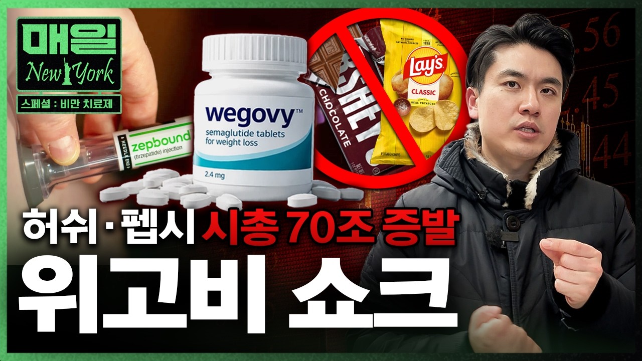 먹는 '알약'의 습격, 스낵 제국 붕괴와 자본 대이동 | 매일뉴욕 스페셜 | 홍성용 특파원
