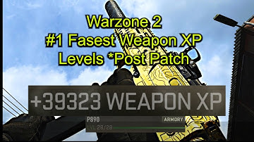 #1 Weapon Xp Method in Modern Warfare 2 | Absolute fastest Max Weapon Level Warzone 2 Post Patch