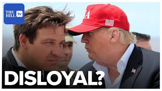 Trump Says DeSantis Running For President Would Be ‘A Great Act Of Disloyalty’
