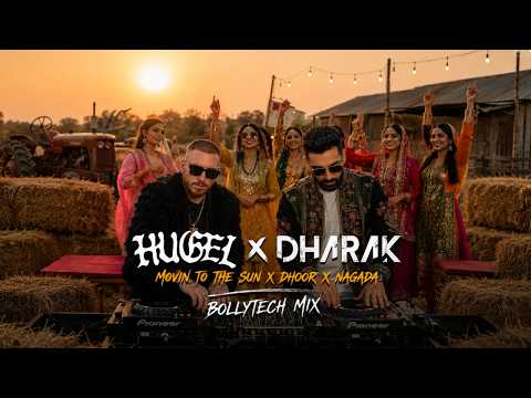 Dhoor X Movin’ To The Sun X Nagada Nagada (BollyTech Mix) | DJ Dharak |  Manak-e | Hugel