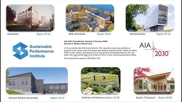 AIA 2030 Commitment: Secrets of Success: Medium Sized Firms