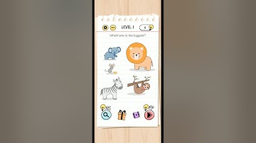 Brain test Walkthrough level 1 2 3 4 5