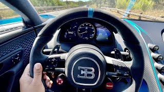 Bugatti Chiron Pur Sport 2021 Sound, Start up, Revs and Acceleration - My first drive in St Tropez